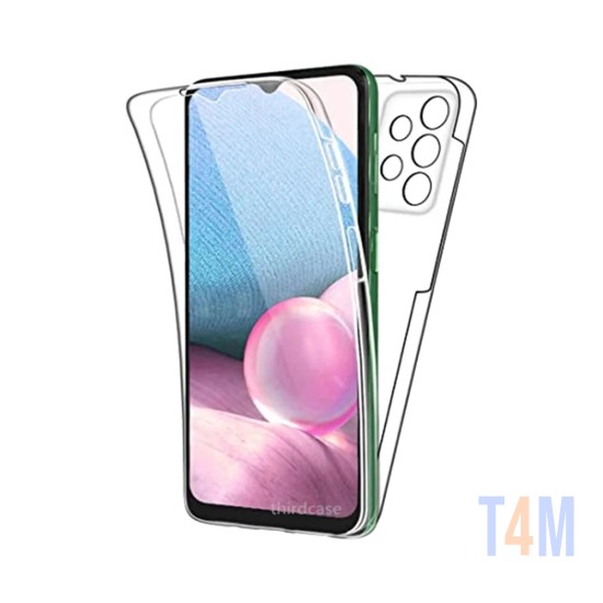 Funda de Silicona 360º para Samsung Galaxy A32 4G Transparente